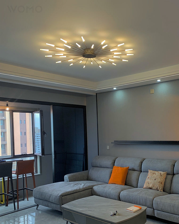 WOMO Fireworks Starburst Ceiling Light-WM1000