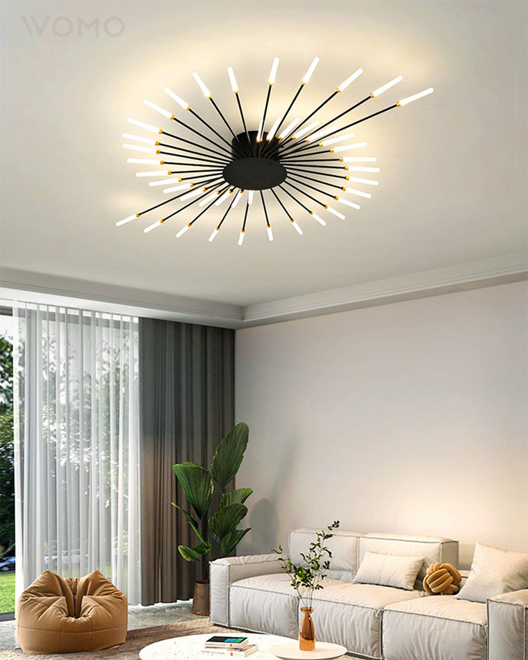 WOMO Fireworks Starburst Ceiling Light-WM1000