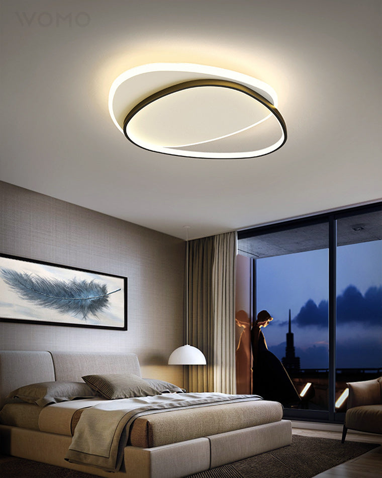 WOMO Geometric Flat Ceiling Light-WM1031