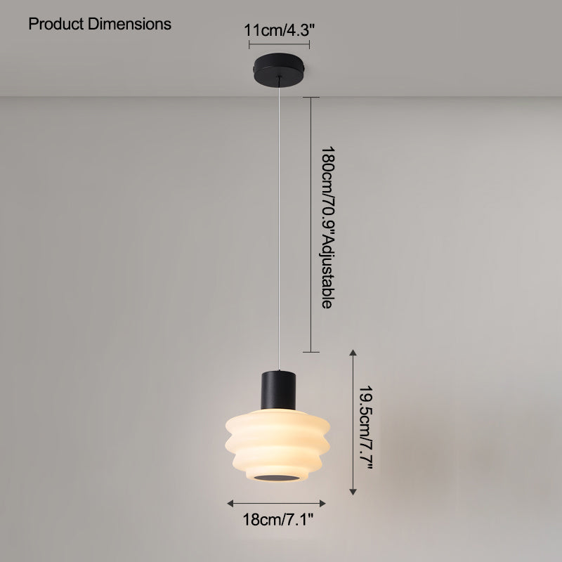 WOMO Small Pendant Light for Bedroom-WM2228