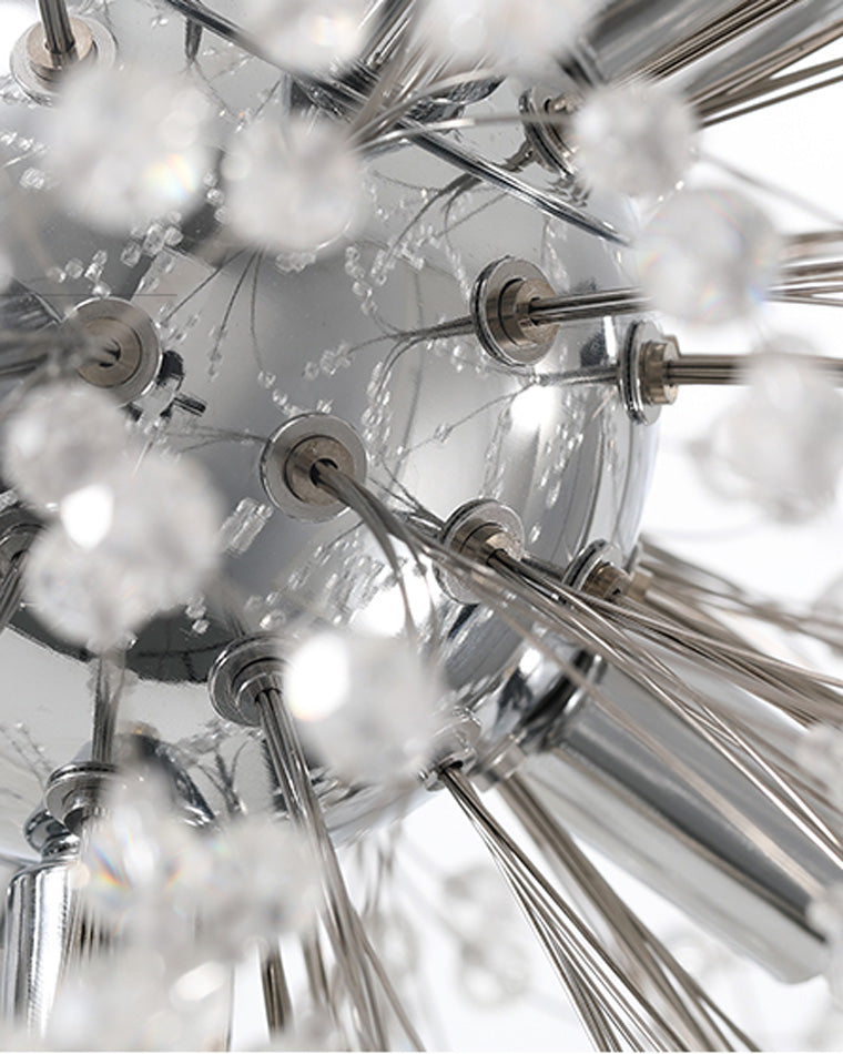 WOMO Dandelion Globe Crystal Chandelier-WM2004