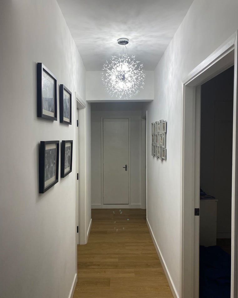 WOMO Dandelion Globe Crystal Chandelier-WM2004