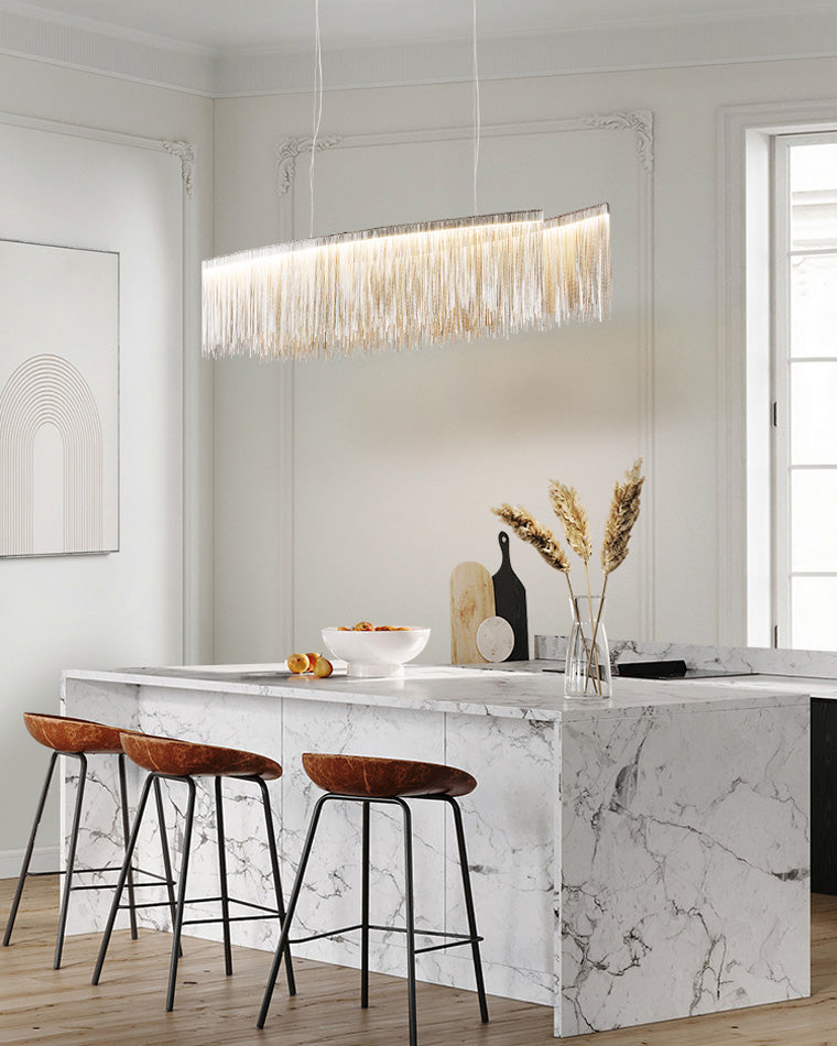 WOMO Fringe Round Chandelier-WM2062a