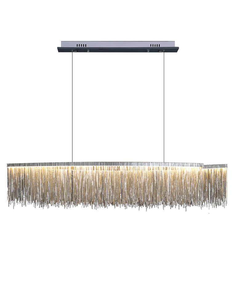 WOMO Fringe Round Chandelier-WM2062a