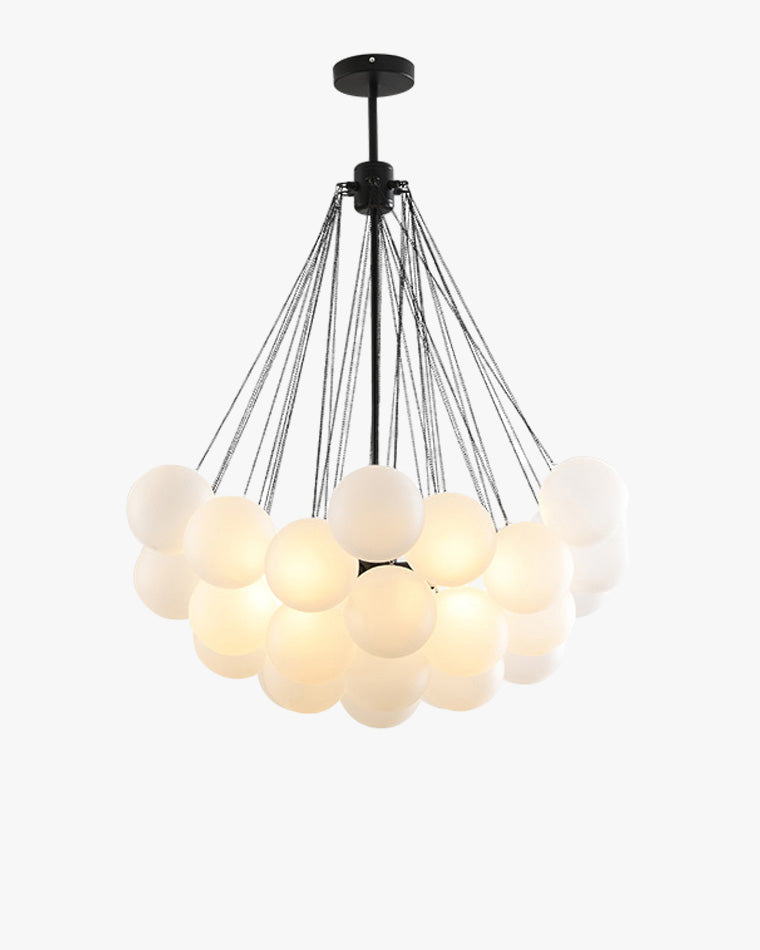 WOMO Frosted Glass Bubbles Chandelier-WM2068