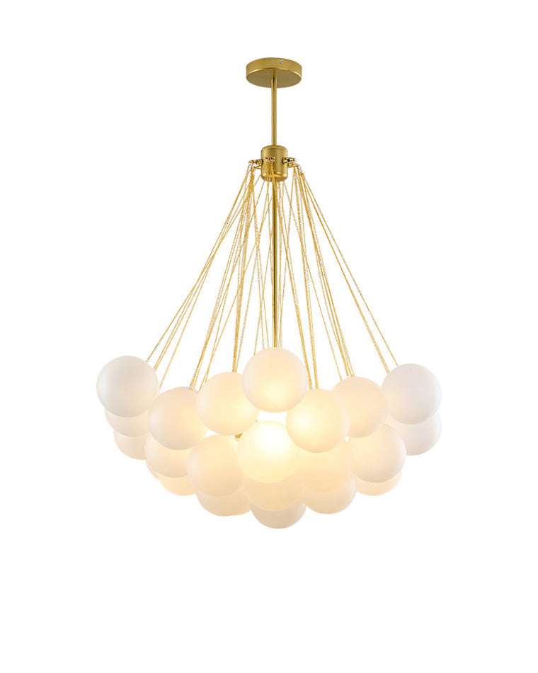 WOMO Frosted Glass Bubbles Chandelier-WM2068