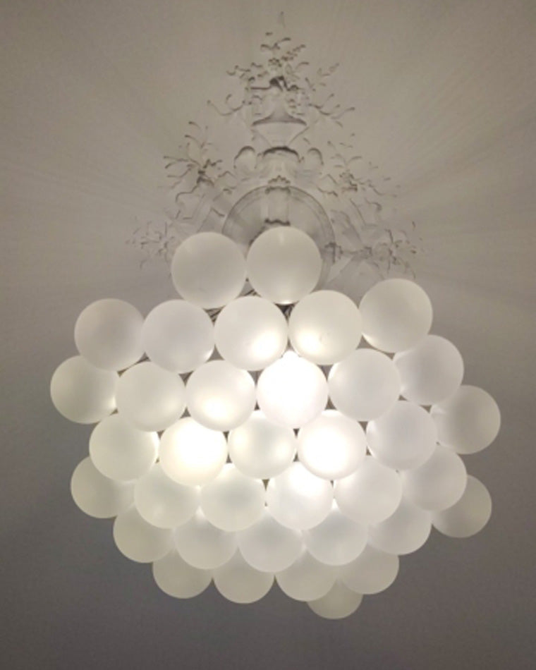 WOMO Frosted Glass Bubbles Chandelier-WM2068