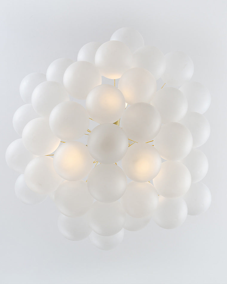 WOMO Frosted Glass Bubbles Chandelier-WM2068