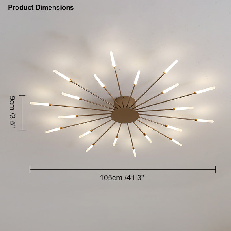 WOMO Fireworks Starburst Ceiling Light-WM1000
