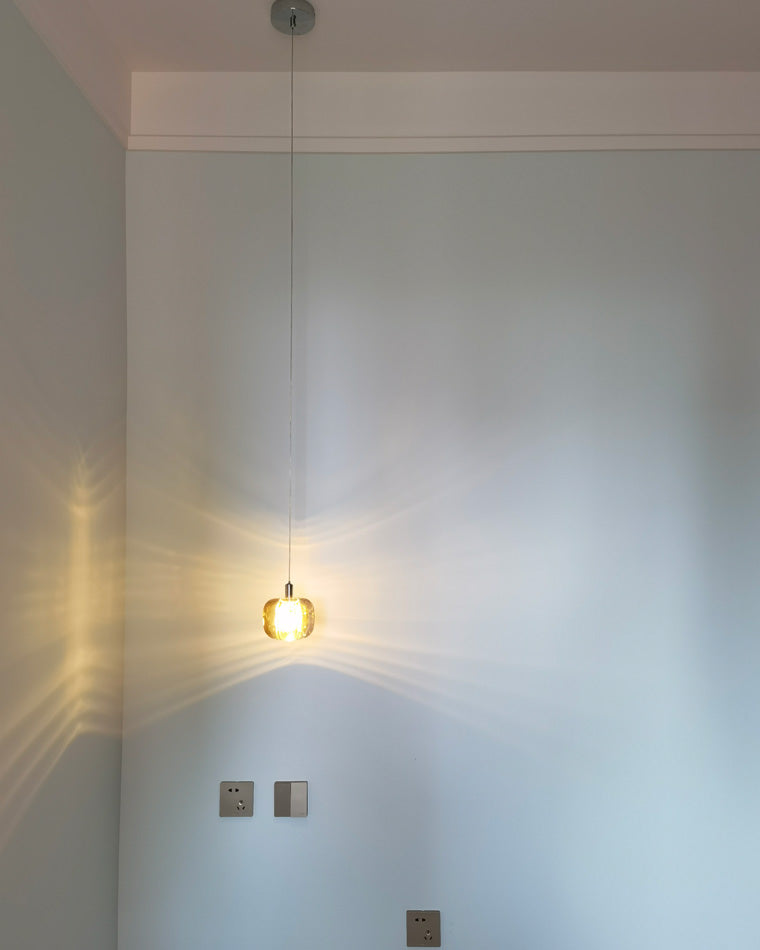 WOMO Colored Glass Multi Pendant Chandelier-WM2111