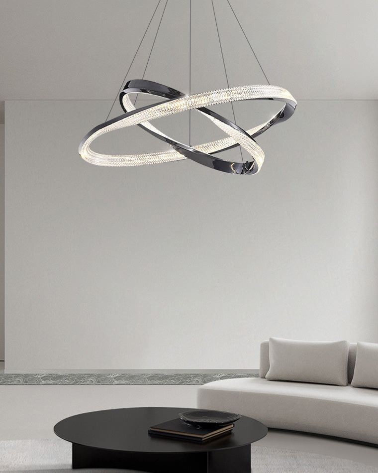 WOMO Möbius Circular LED Chandelier-WM2128
