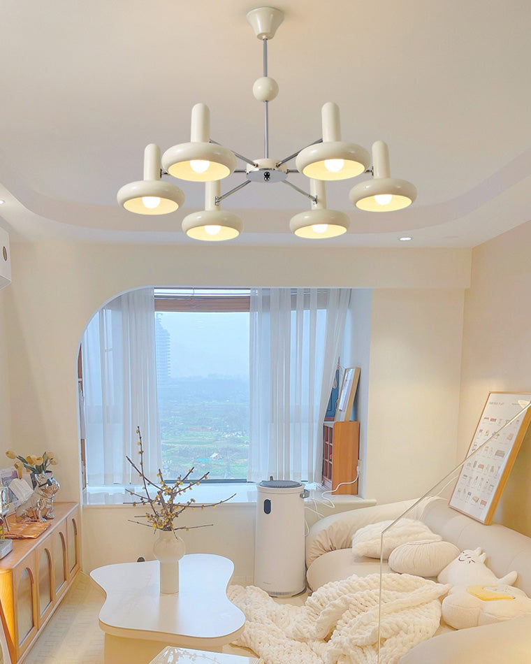 WOMO Adjustable Shaded Chandelier-WM2136