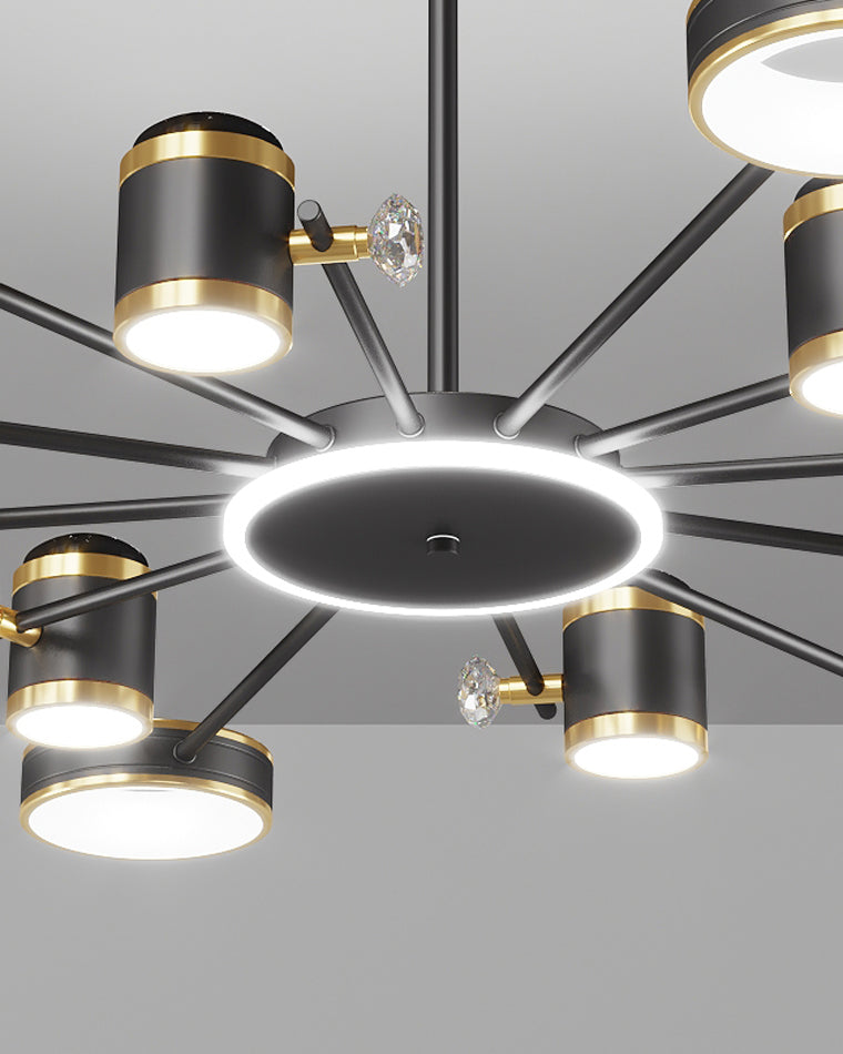WOMO Dimmable Projector Chandelier-WM2169