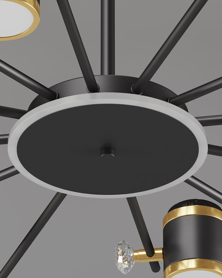 WOMO Dimmable Projector Chandelier-WM2169