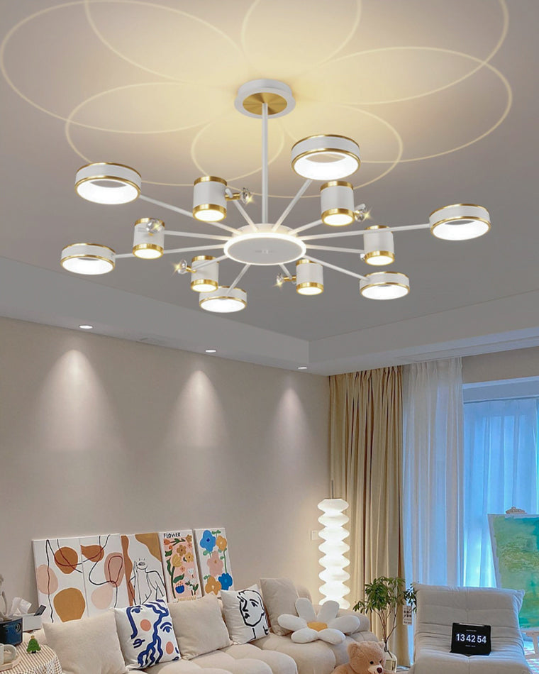 WOMO Dimmable Projector Chandelier-WM2169