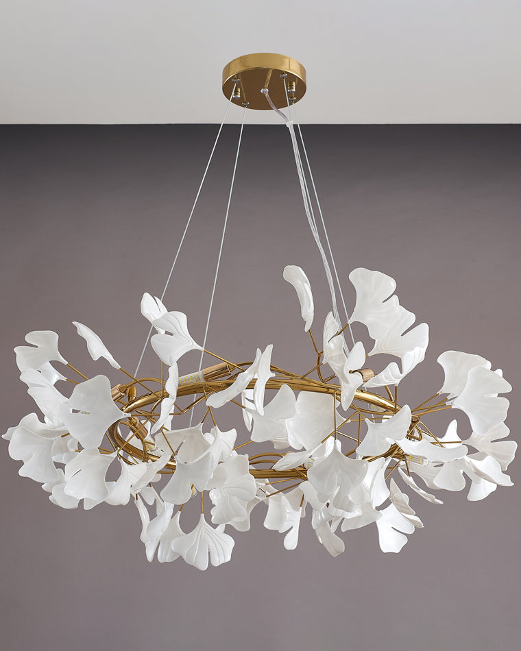 WOMO Ginkgo Round Chandelier-WM2205a