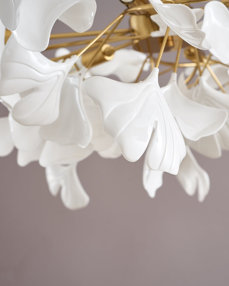 WOMO Ginkgo Leaf Chandelier-WM2205b
