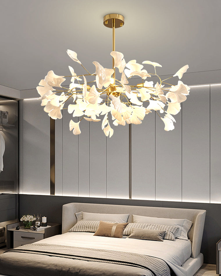 WOMO Ginkgo Leaf Chandelier-WM2205b