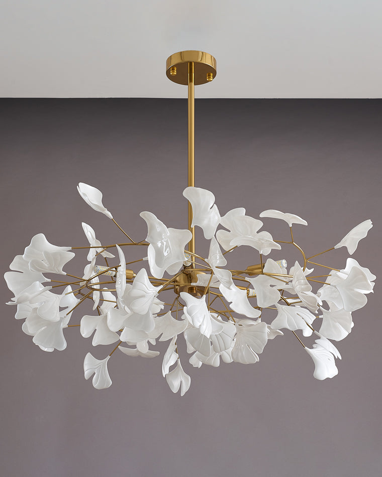 WOMO Ginkgo Leaf Chandelier-WM2205b