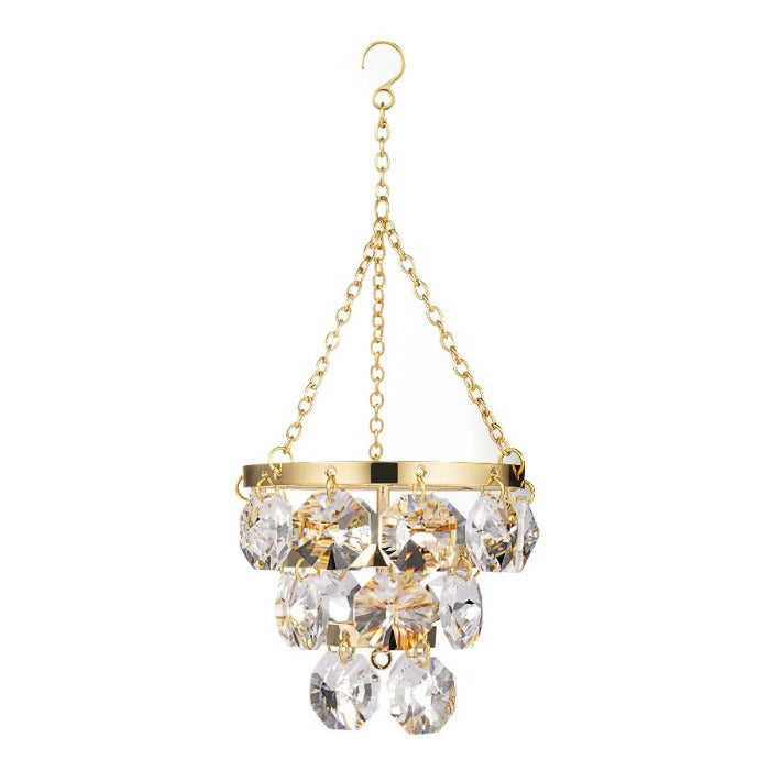 24K Gold/Silver Plated Chandelier with Swarovski