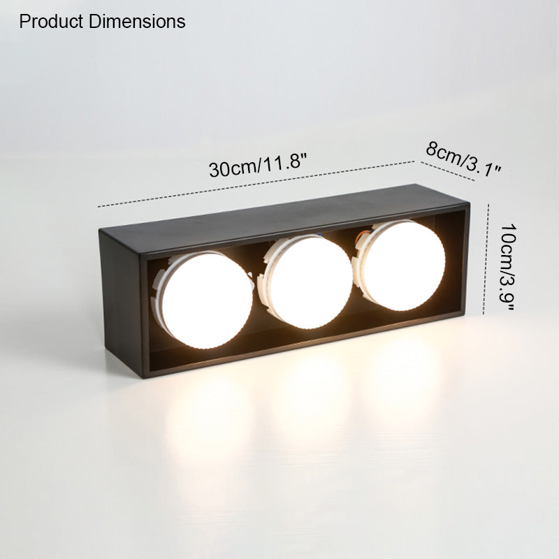 WOMO Square Flush Mount Ceiling Light-WM1023