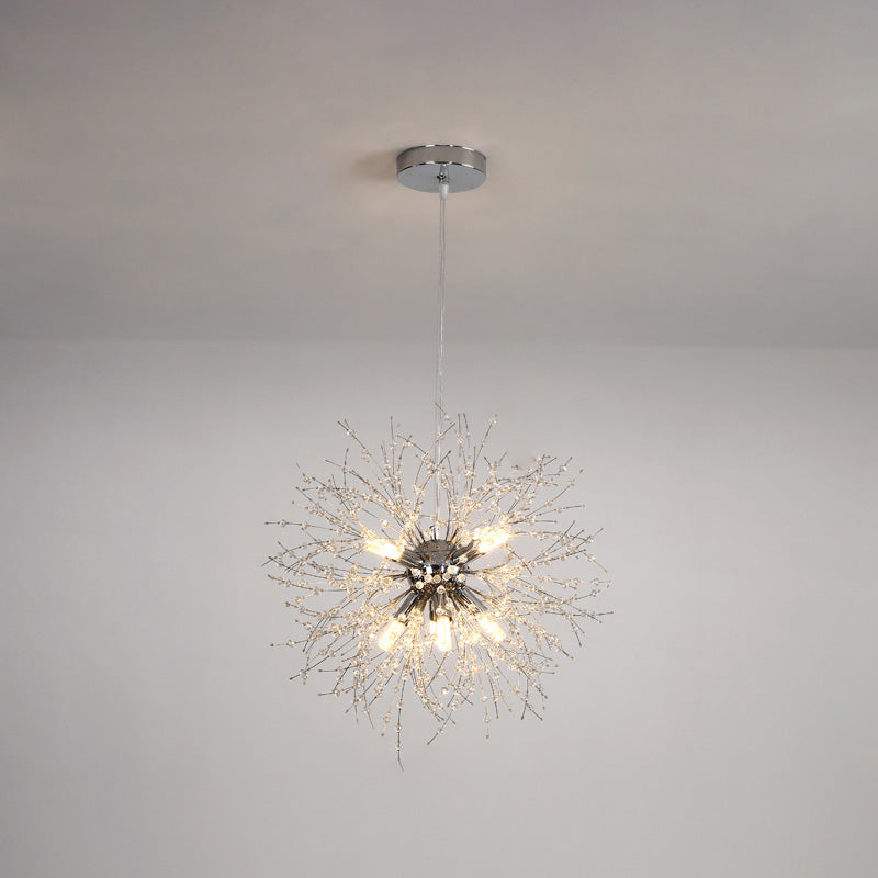 WOMO Dandelion Globe Crystal Chandelier-WM2004
