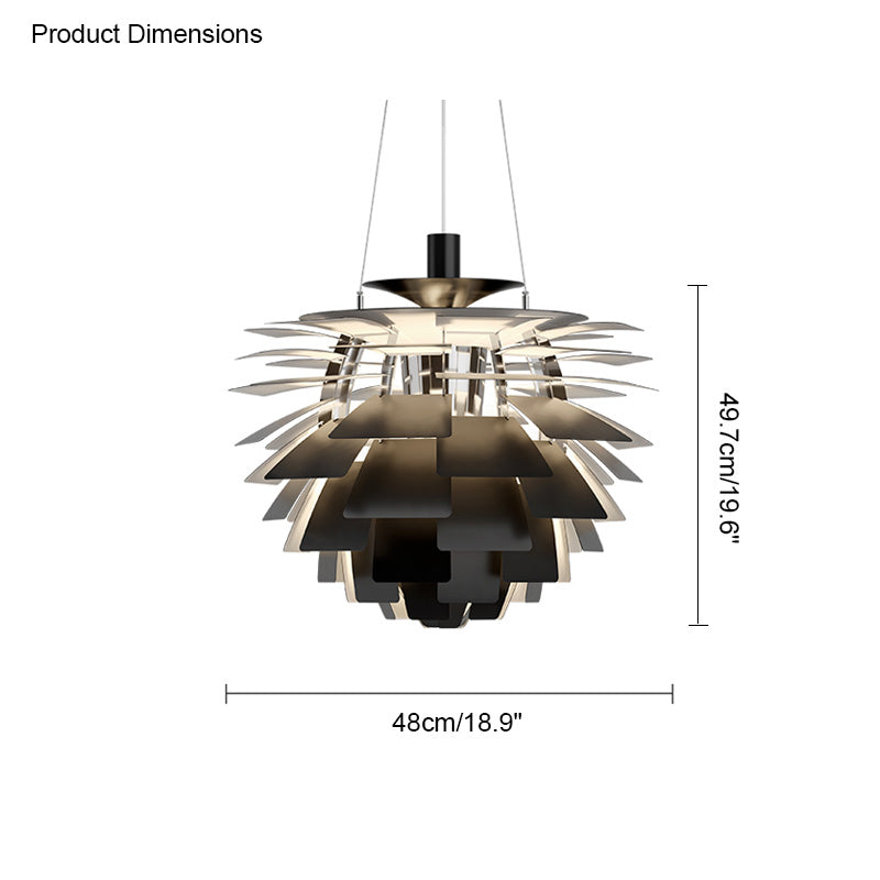 WOMO Artichoke Chandelier-WM2094
