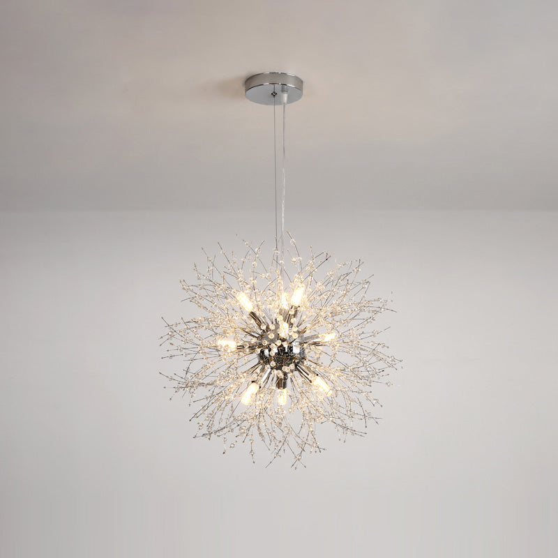 WOMO Dandelion Globe Crystal Chandelier-WM2004
