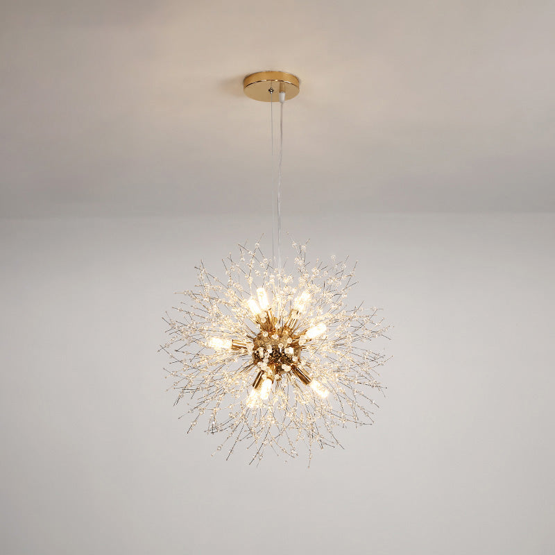 WOMO Dandelion Globe Crystal Chandelier-WM2004