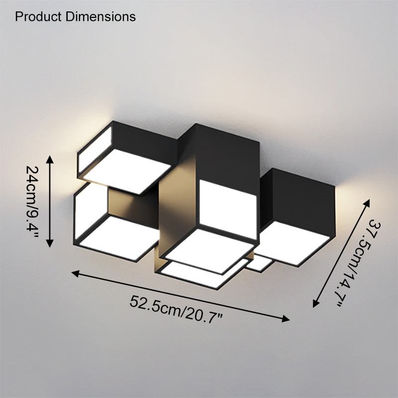 WOMO Cool Cube Ceiling Light-WM1015