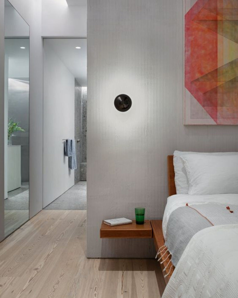 WOMO Eclipse Small Round Wall Sconce-WM6037
