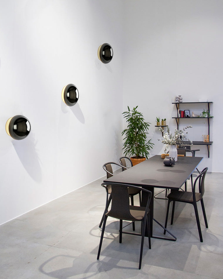 WOMO Eclipse Small Round Wall Sconce-WM6037