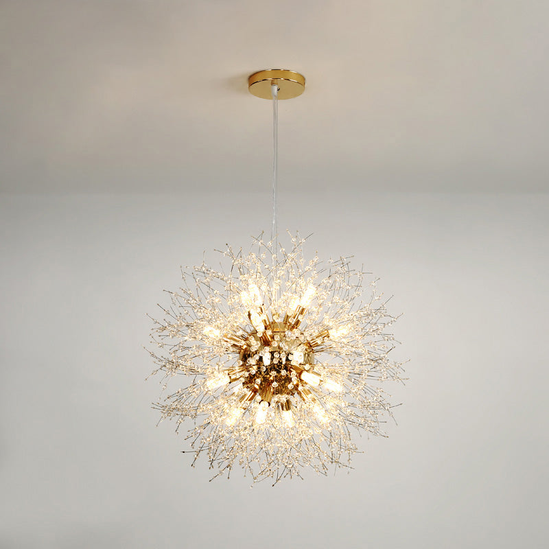 WOMO Dandelion Globe Crystal Chandelier-WM2004