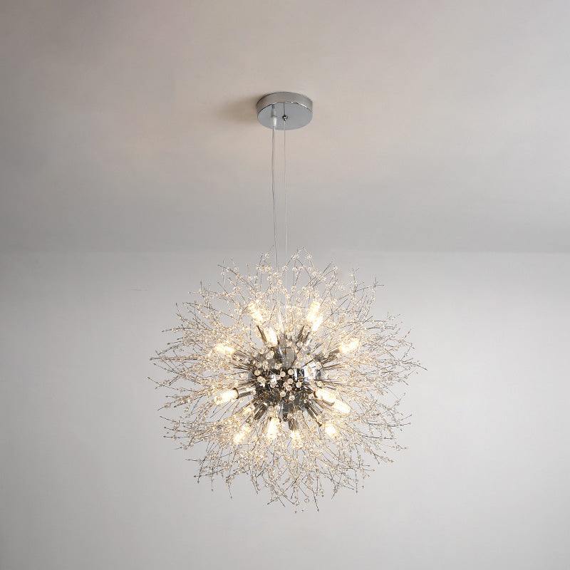 WOMO Dandelion Globe Crystal Chandelier-WM2004