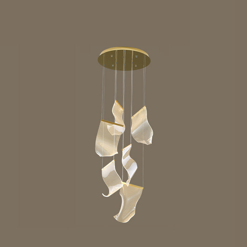 WOMO Breeze Dimmable Acrylic Chandelier-WM2158