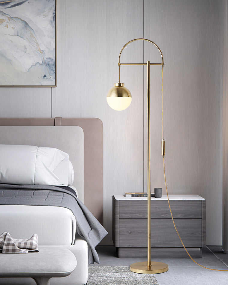 WOMO Bauhaus Globe Floor Lamp-WM7016
