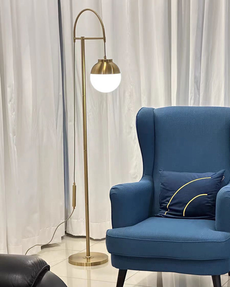 WOMO Bauhaus Globe Floor Lamp-WM7016