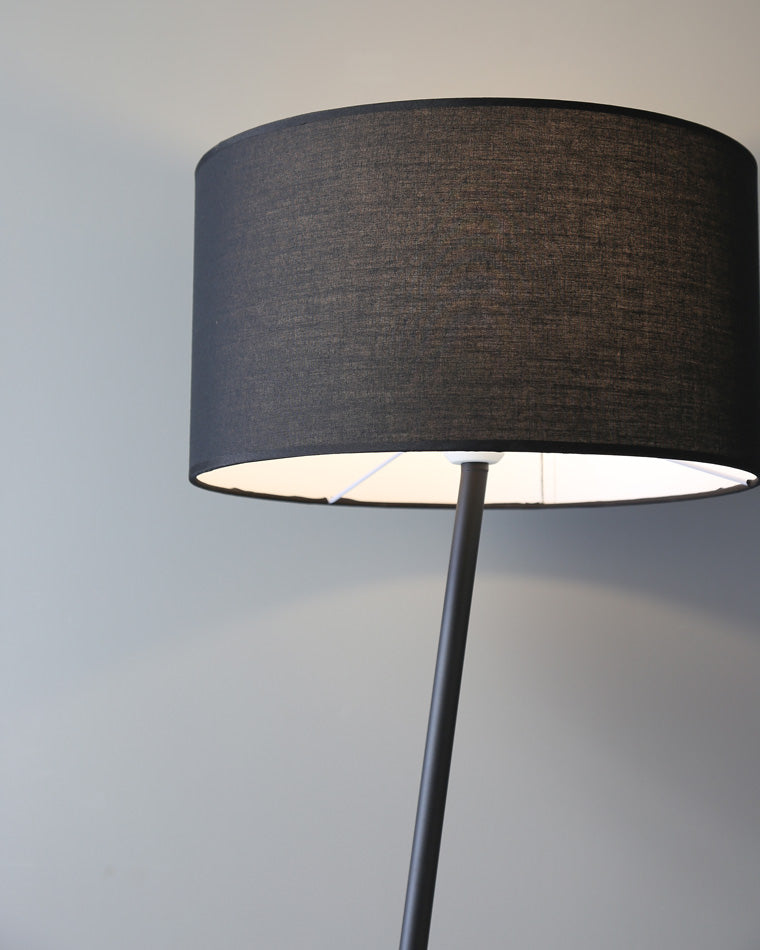 WOMO Dimmable Tripod Floor Lamp with Charging Tray-WM7057