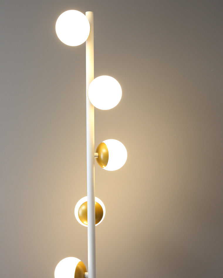 WOMO Bubble Dimmable Floor Lamp with Charging Tray-WM7062