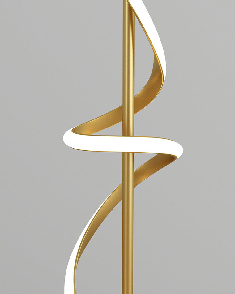 WOMO Dimmable Spiral Floor Lamp-WM7073