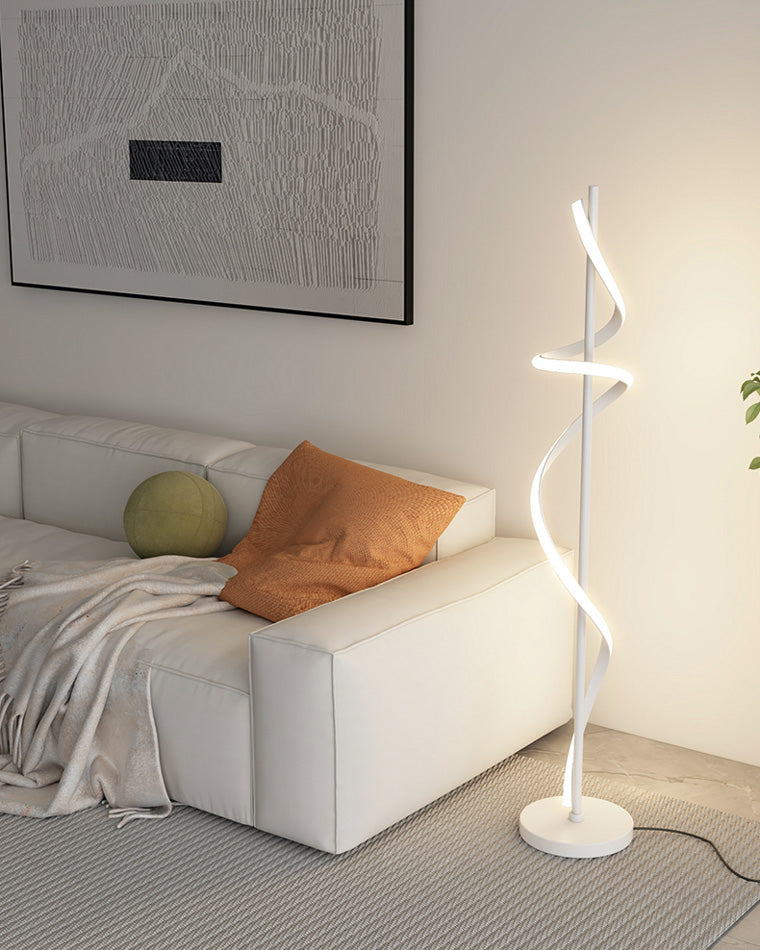 WOMO Dimmable Spiral Floor Lamp-WM7073