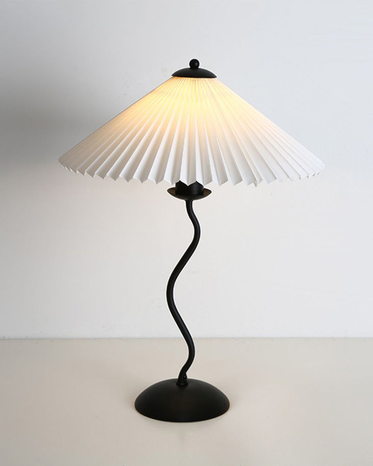 WOMO Wavy Pleated Table Lamp-WM8001