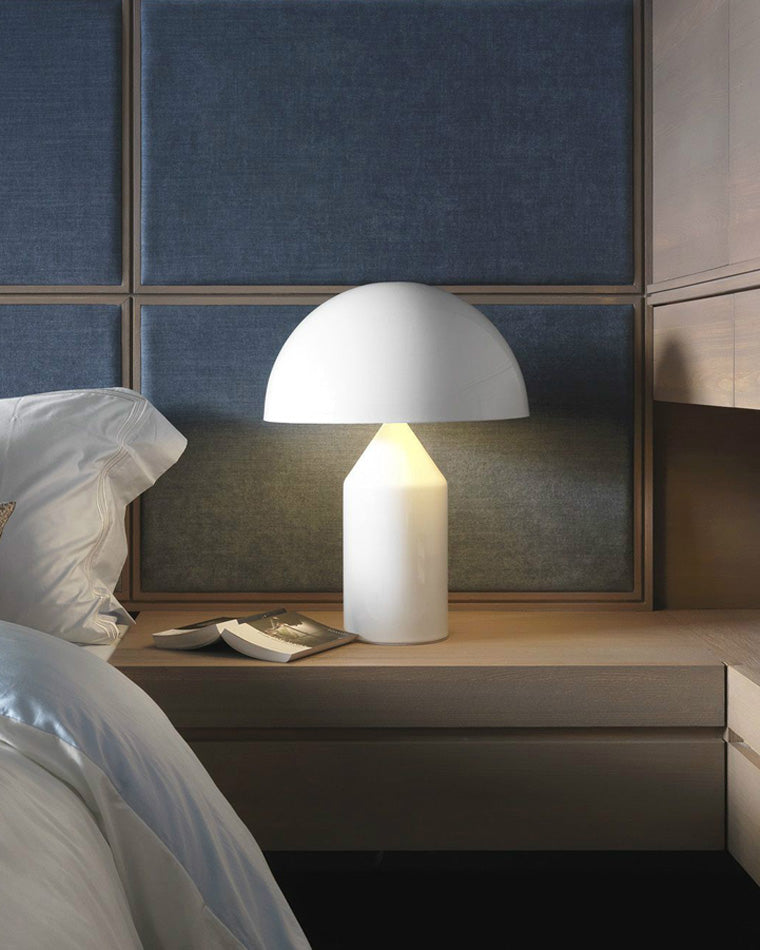 WOMO Dome Metal Mushroom Table Lamp-WM8002