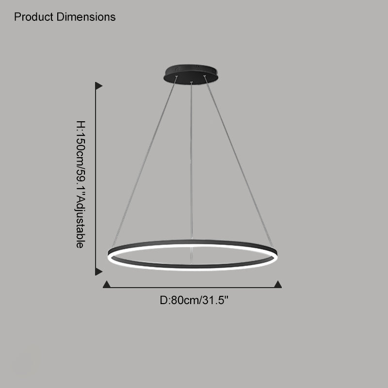 WOMO Ring Pendant Light-WM2030