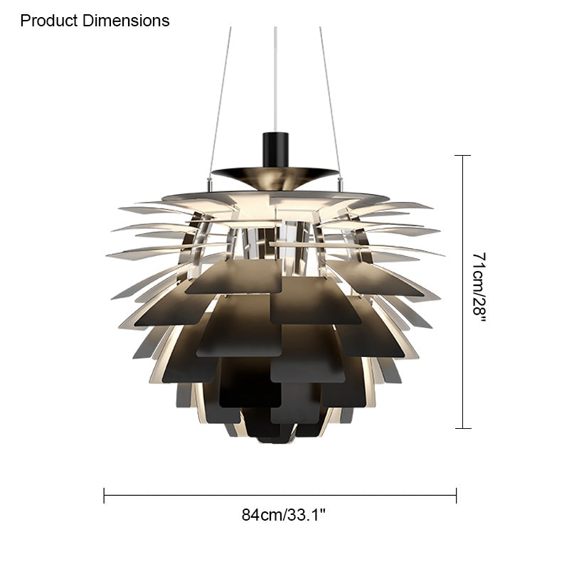 WOMO Artichoke Chandelier-WM2094