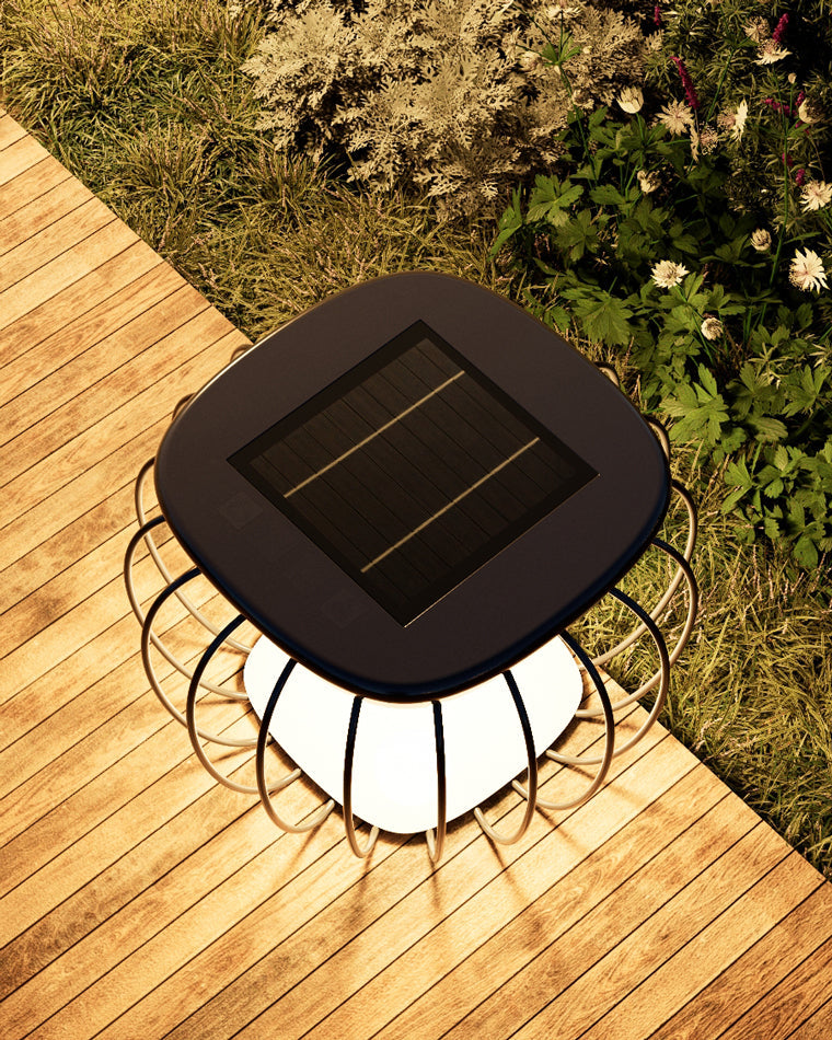 WOMO Solar Bench Floor Light-WM9019