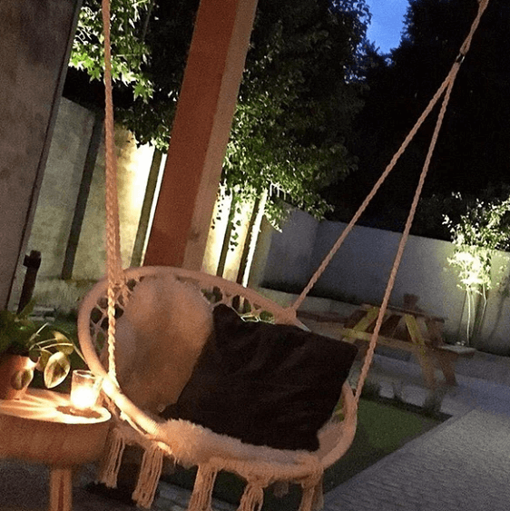 Ada - Macrame Hanging Swing Chair - Nordic Side - Ada - Macrame Hanging Swing Chair, arcitecture, decoration, design, home, home decor, home decor idea, home design ida, homedeco, homedecor,