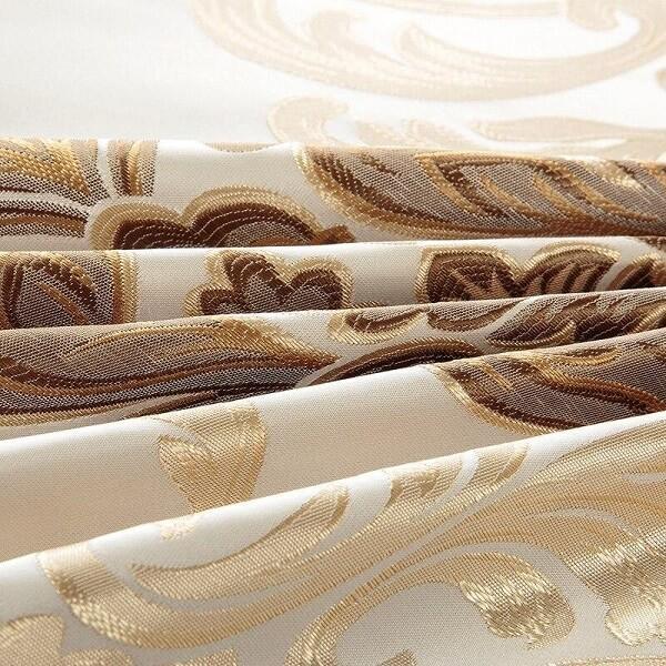Anorfa Golden Jacquard Satin Luxury Duvet Cover Sets - Nordic Side - amazing, Anorfa Golden Jacquard Satin Luxury Duvet Cover Sets, archidaily, archilovers, architecture, architecturelovers,