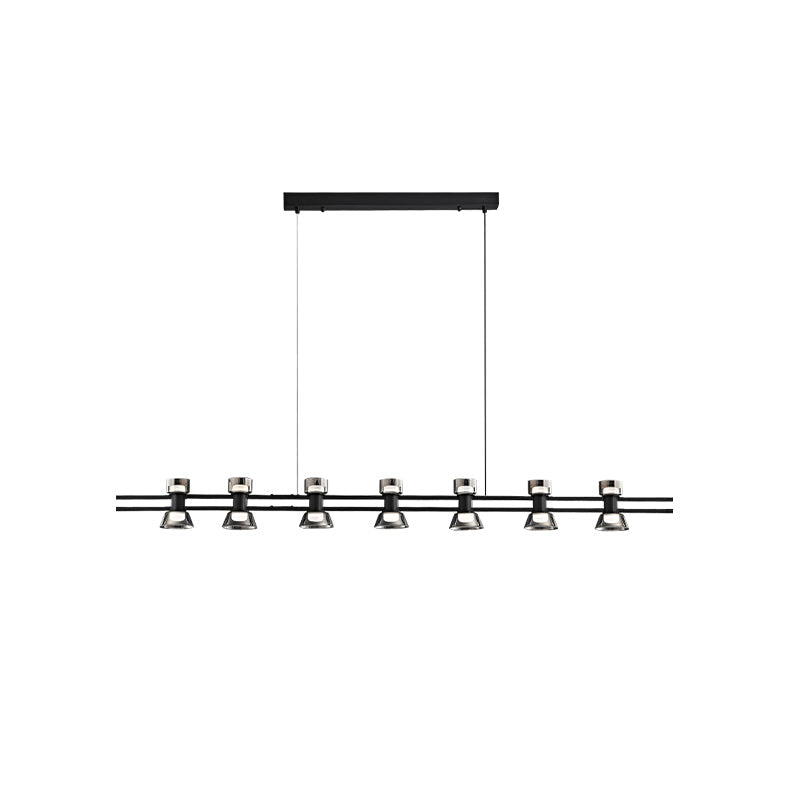 WOMO Brass Linear Chandelier-WM2225