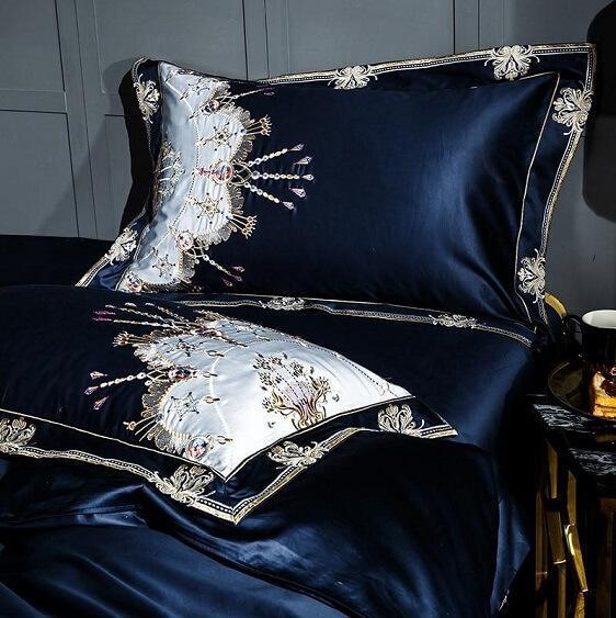 Blue Royal 1000TC Egyptian Cotton Duvet Cover Set - Nordic Side - architecture, arcitecture, art, artist, Blue Royal 1000TC Egyptian Cotton Duvet Cover Set, contemporaryart, decor, decoration